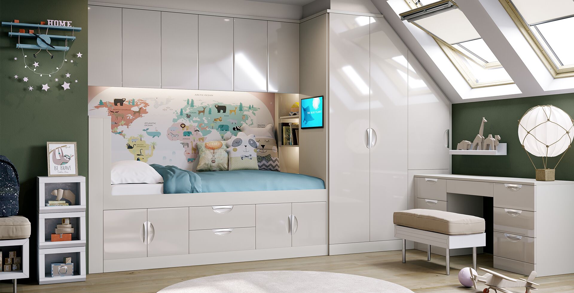 Children Bedrooms Range Wide Range of Colours and Designs