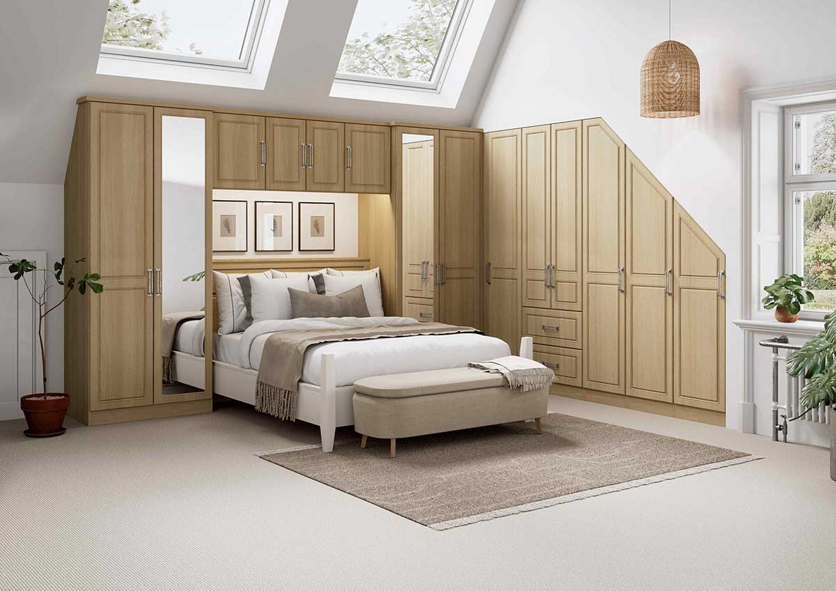 Double Sloped Fitted Bedroom