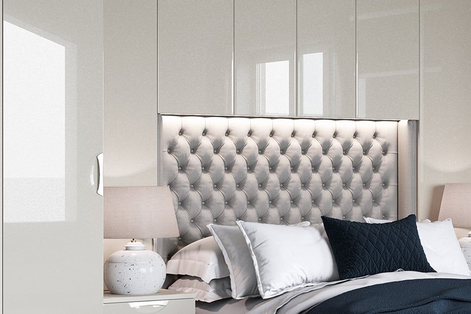 High Gloss Bedrooms Easy Cleaned