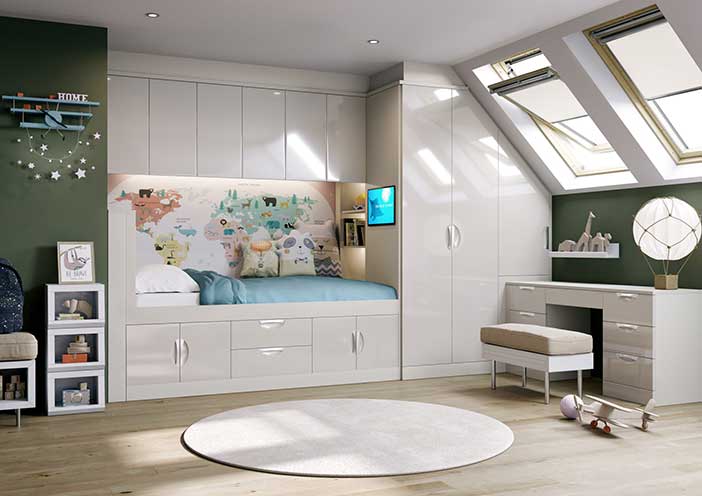 Kids Fitted Cabin Cashmere