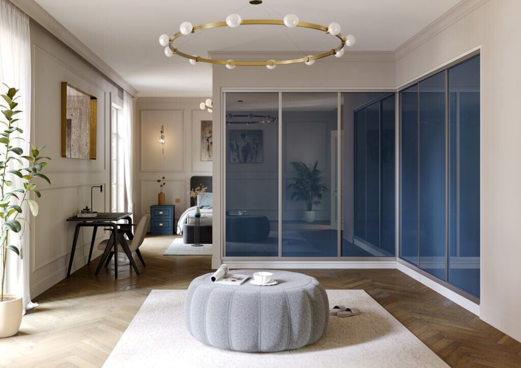 sliding wardrobes corner range