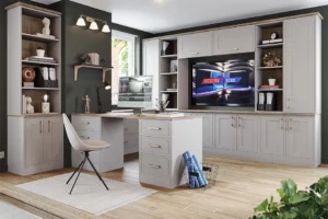 fitted offices and media walls in bolton