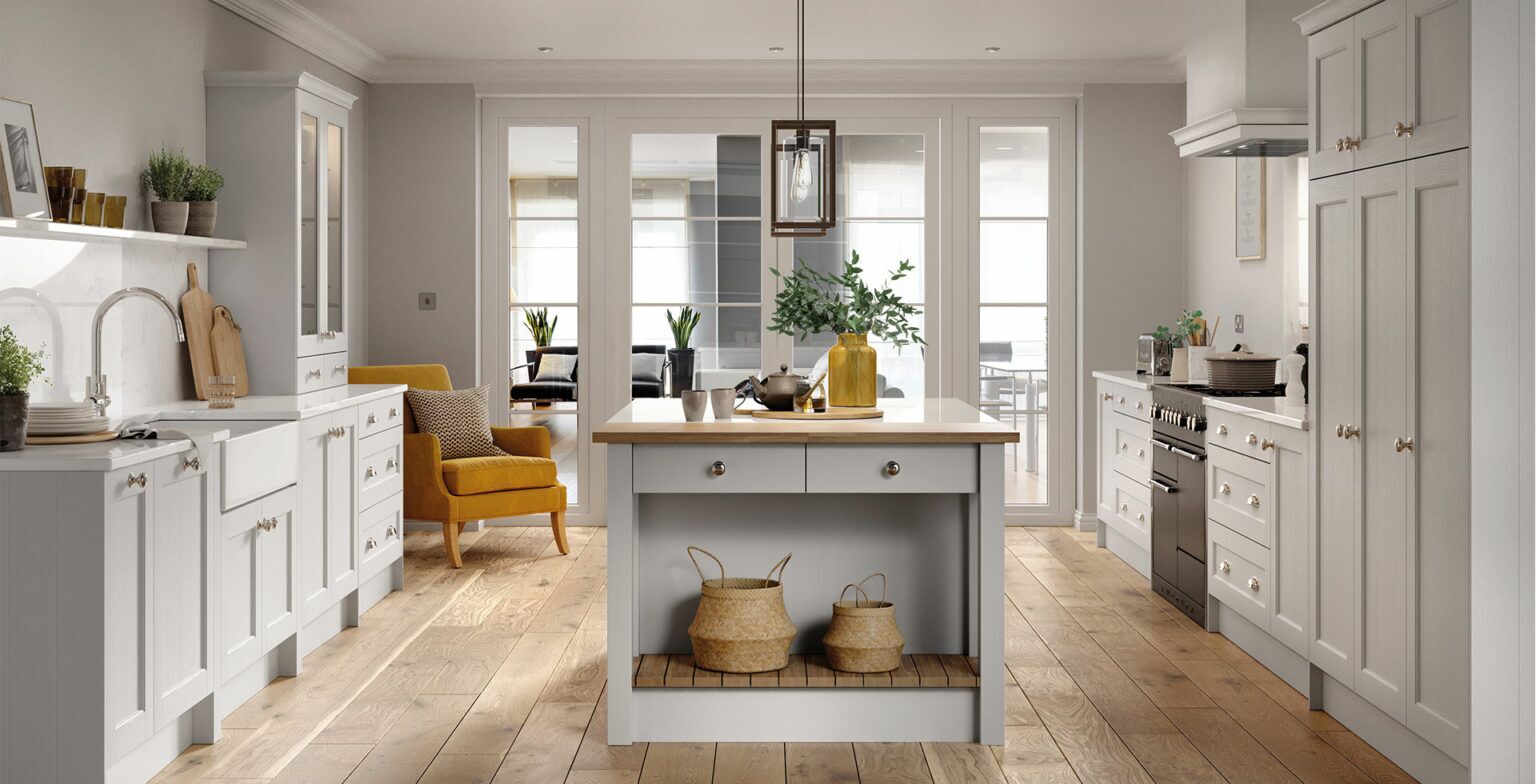 Light Grey 5 Piece Kitchen 1