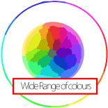 Wide Range of Colours