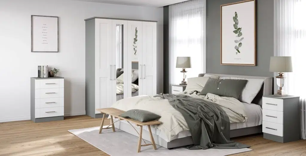 1.6m Wide Allure Freestanding Bedroom Package 1