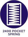 2400 Pocket Spring