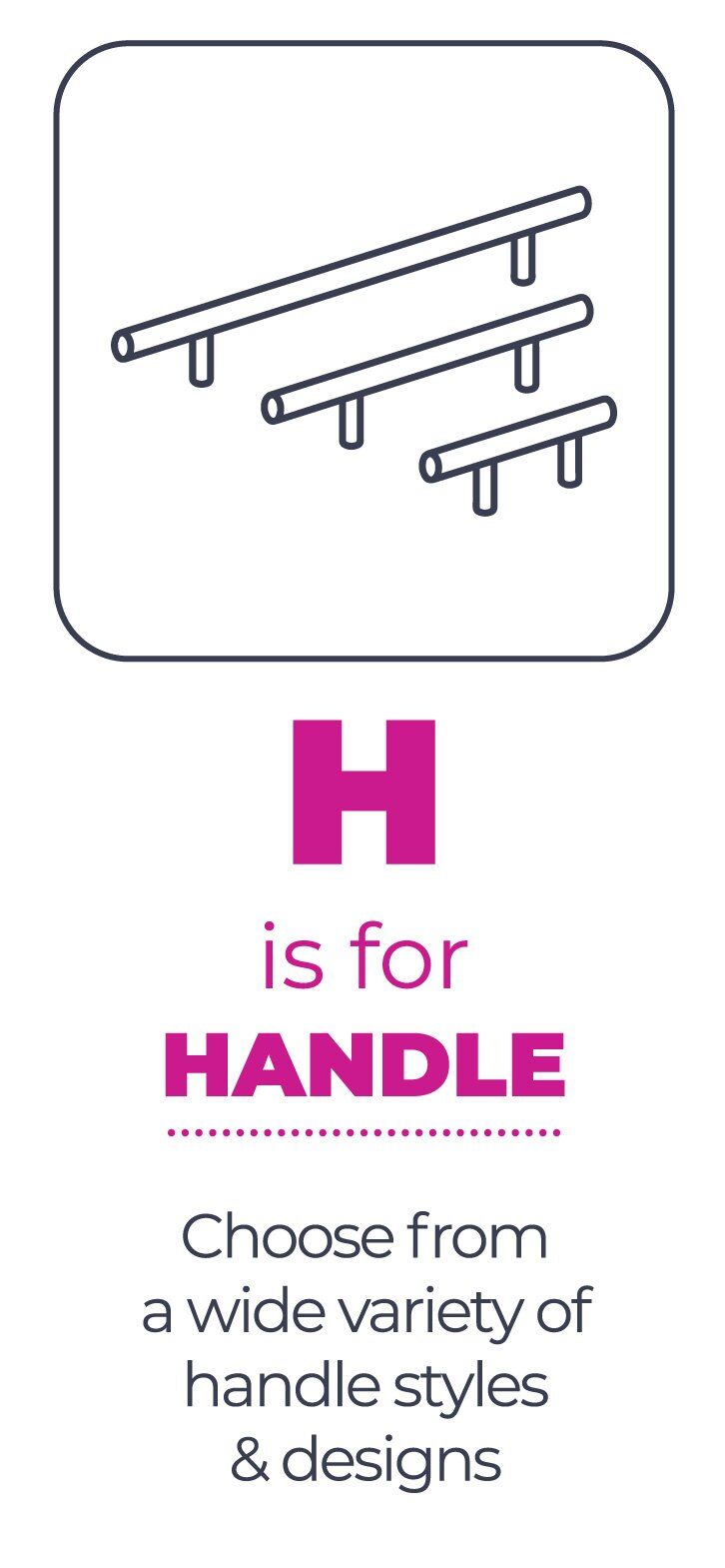 H is for Handle