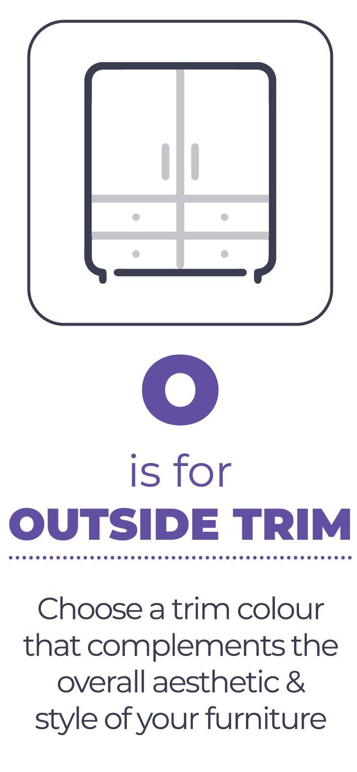 O is for Outside Trim
