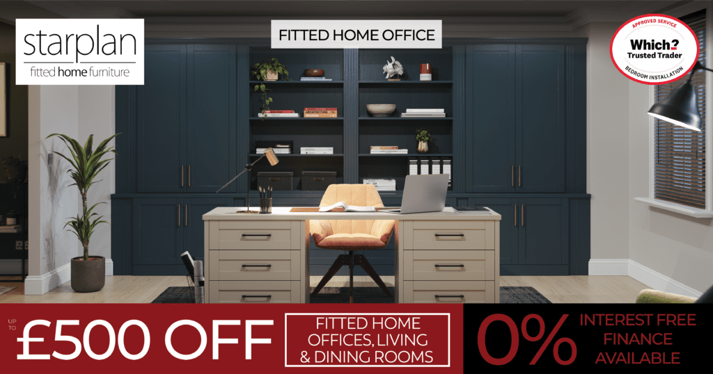 fitted office offer £500 off fitted office furniture 